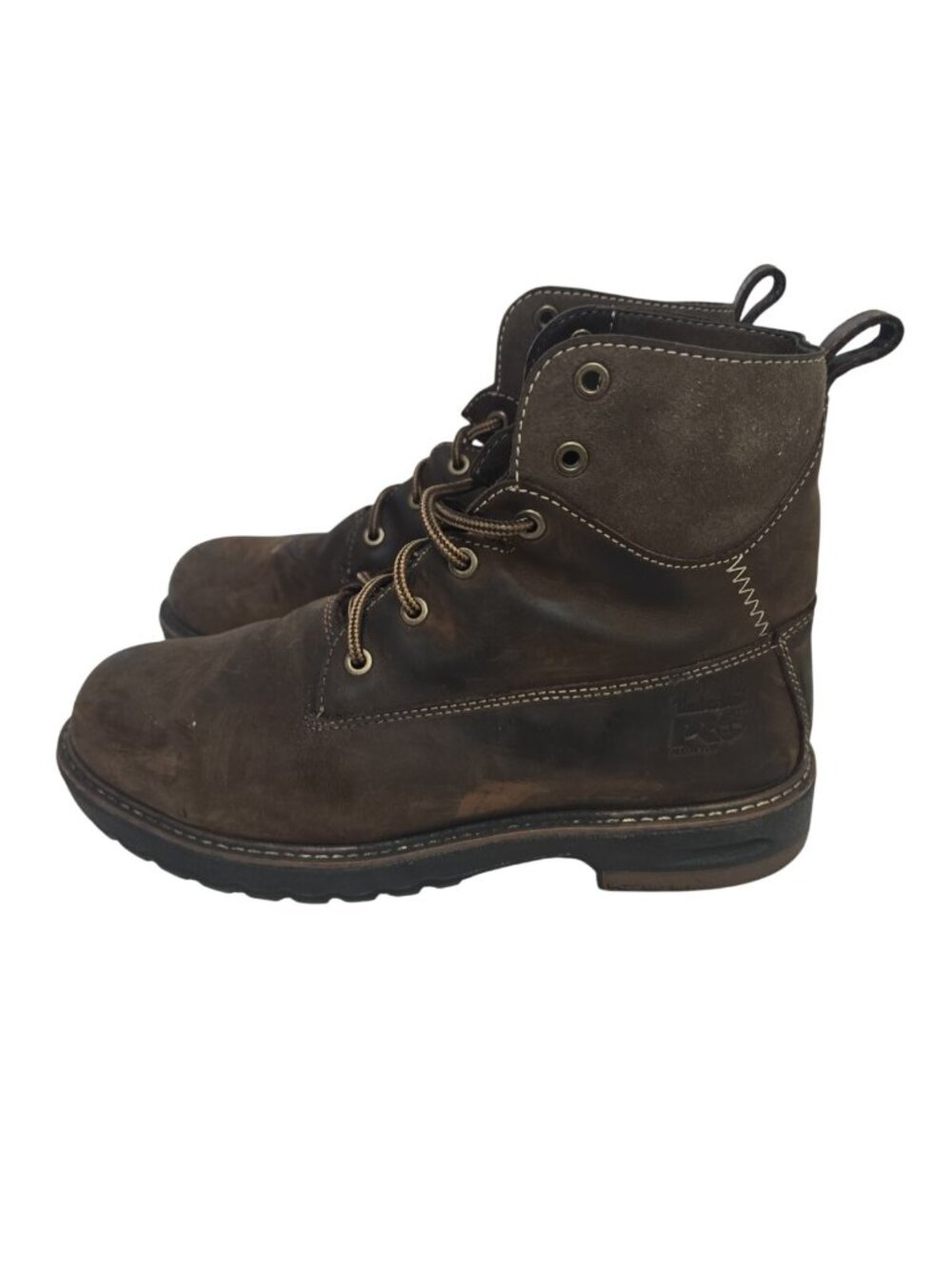 Timberland PRO Women's 6” Hightower Alloy Toe Work Boot A1KJU Dark Brown 8.5M - Picture 5 of 7
